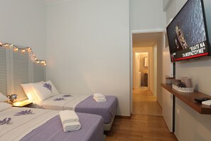 Apartment | Iron/ironing board, free WiFi, bed sheets - Your address in Koukaki (Athens)