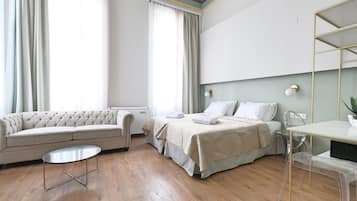 Superior Studio Suite | Premium bedding, in-room safe, desk, blackout curtains