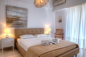 Appartement Ville, 3 chambres | Rideaux occultants, chambres insonorisées, fer et planche à repasser