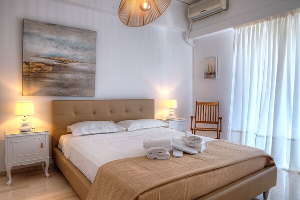 Lägenhet City - 3 sovrum | Mörkläggningsgardiner, ljudisolering och strykjärn/strykbräda