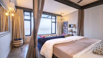 1 chambre, literie de qualité supérieure, décoration personnalisée