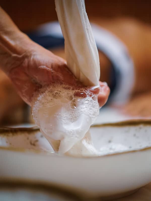 Guests can knead dough in the comfort of their own space.