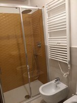 Shower, towels