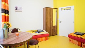 Classic Triple Room | Individually decorated, desk, laptop workspace, blackout drapes - Apartment Four Year Seasons (Prague)