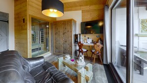 Dobbeltrom – deluxe, badstue, fjellutsikt