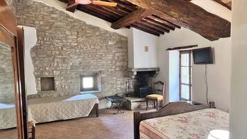 Romantic Double Room | Individually furnished, desk, laptop workspace, free wired internet