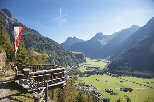Vue sur les montagnes