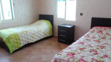 Apartemen | 2 kamar tidur, Wi-Fi gratis, dan seprai linen