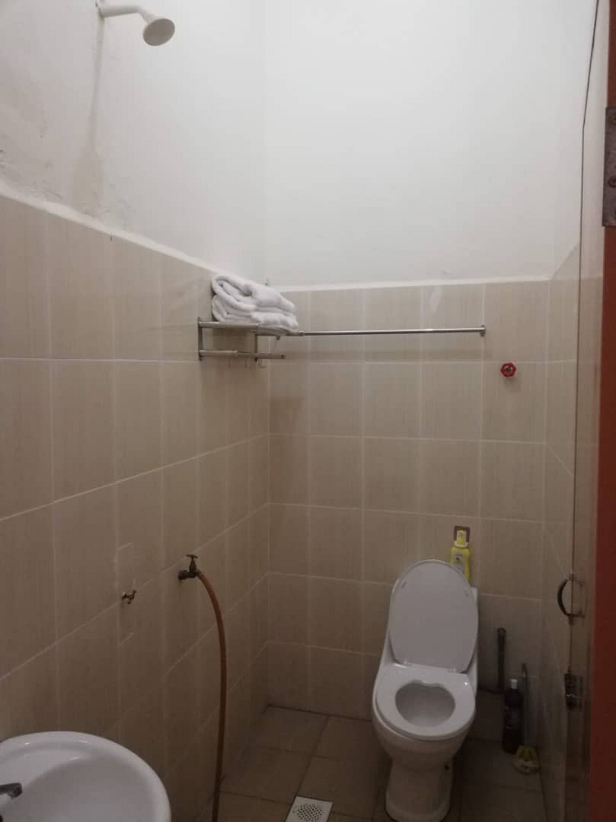 shower, rainfall showerhead, towels, soap