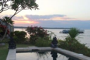Pemandangan dari properti