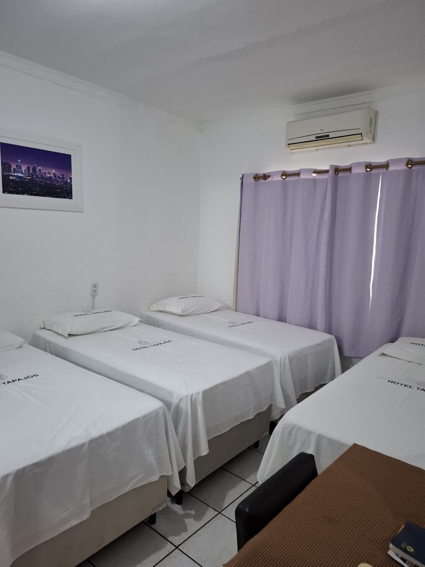 twin room | minibar, desk, blackout curtains, iron/ironing board