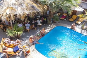 Poolside bar
