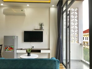 Căn hộ cơ bản | Bộ đồ giường cao cấp, chăn bông, trang trí khác biệt