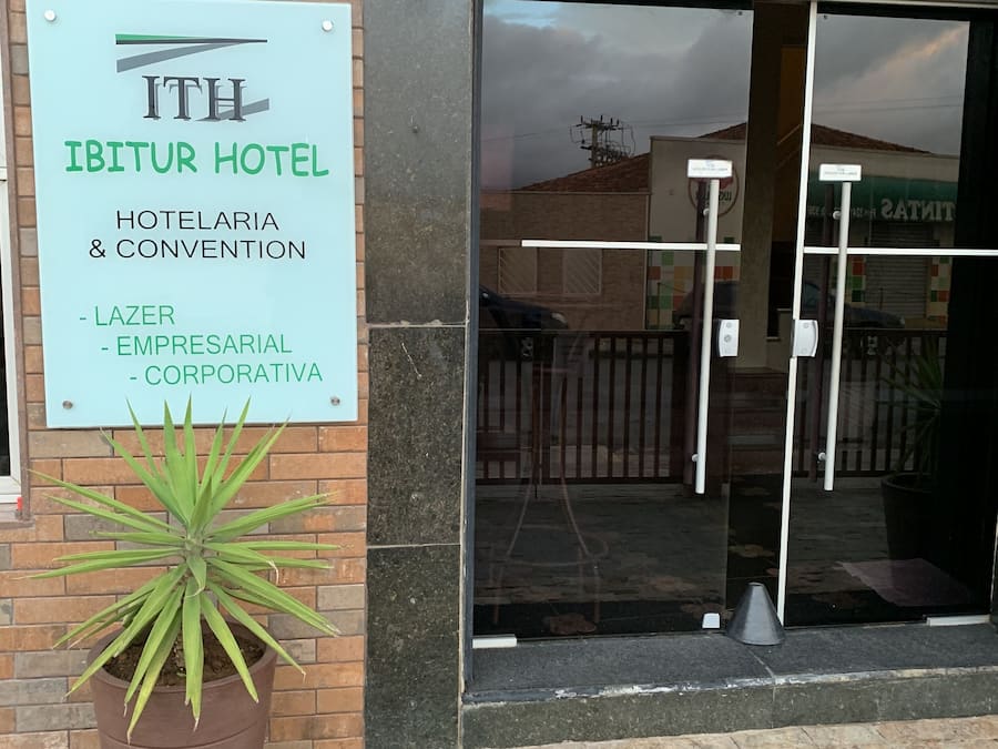 Majoituspaikan julkisivu