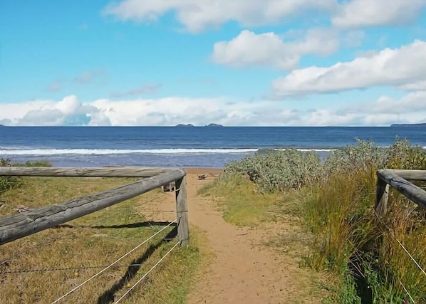 Beach nearby
