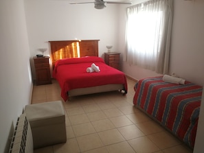 Standard Quadruple Room | Blackout curtains, free cots/infant beds, free WiFi, bed sheets