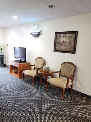 Sala de estar en el lobby