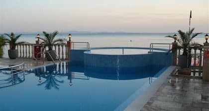 New luxury apartment directly on the private sandy beach in 4 star aparthotel