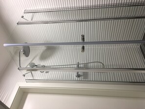 Free toiletries, hair dryer, towels, toilet paper
