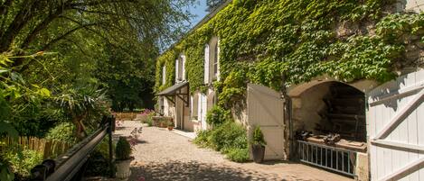 Overnatningsstedets facade