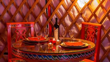 Restauration dans la chambre