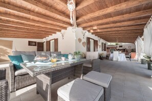 Outdoor dining - Villa Gloria - Villa with pool (Ispica)