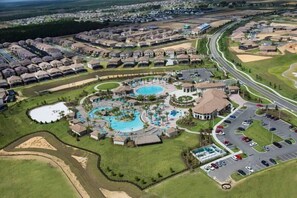 Aerial view - 4BR 3BA Townhouse in ChampionsGate (Davenport)