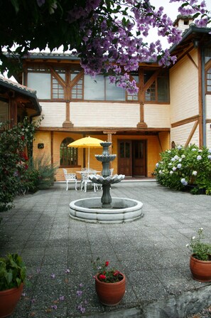 Interior entrance