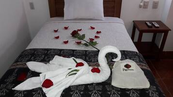 Free WiFi, bed sheets