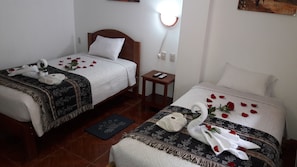 Wifi gratis y ropa de cama 