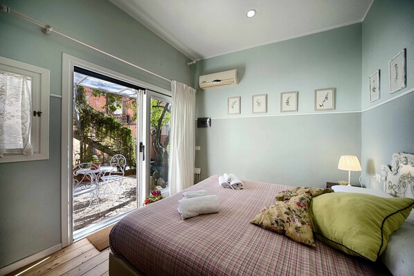 1 bedroom, iron/ironing board, travel crib, free WiFi