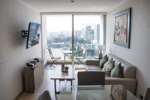 Lägenhet - 2 sovrum | Vardagsrum | Smart-tv