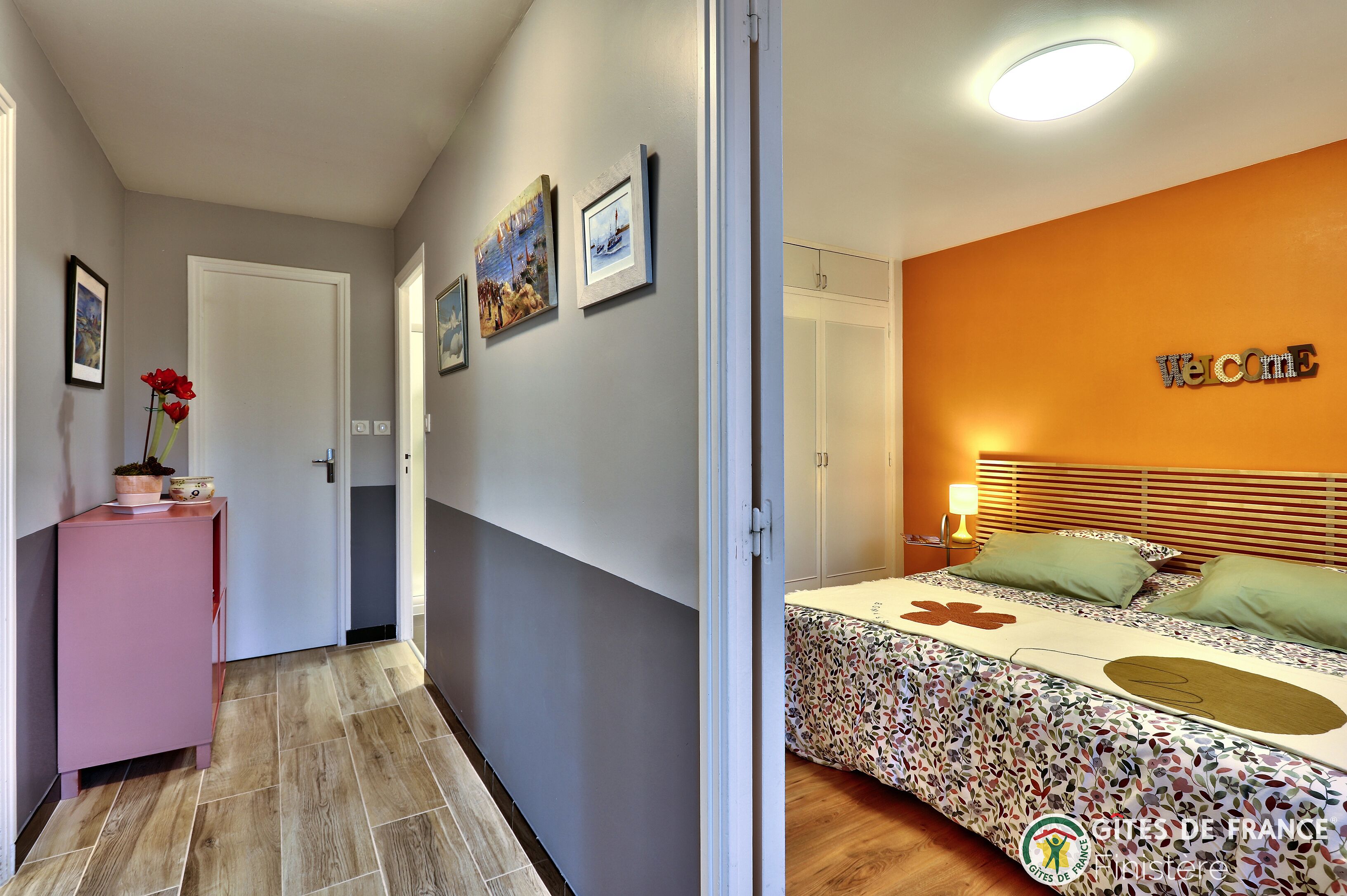 1 chambre, fer et planche à repasser, lit parapluie, Wi-Fi gratuit