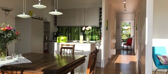 Vacation apartment Urlaubsglück - light-flooded apartment with balcony and lake view