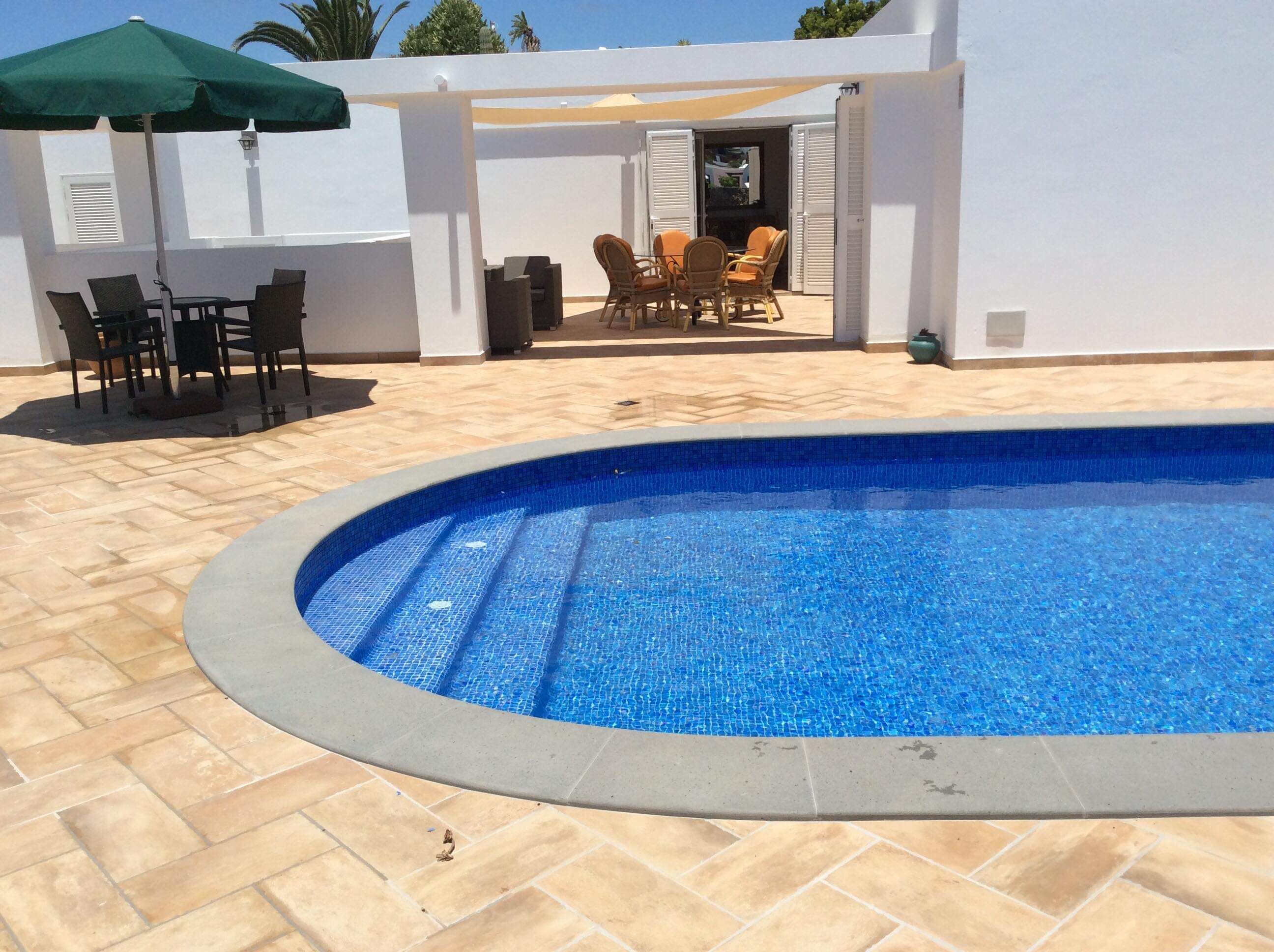 Una piscina climatizada