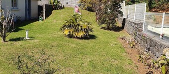 Fenced house BBC garage