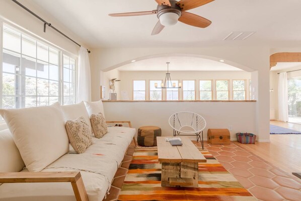 TV, video games, books, music library