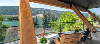 Upeat näkymät Kalamalka ja Wood Lake!