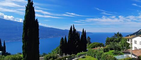 Blick von der Unterkunft