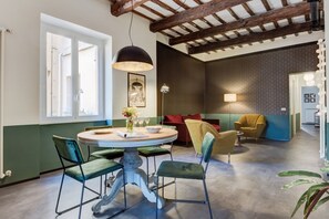 Dining - TrastevereHome - Santa Cecilia in Trastevere with Balcony (Roma)