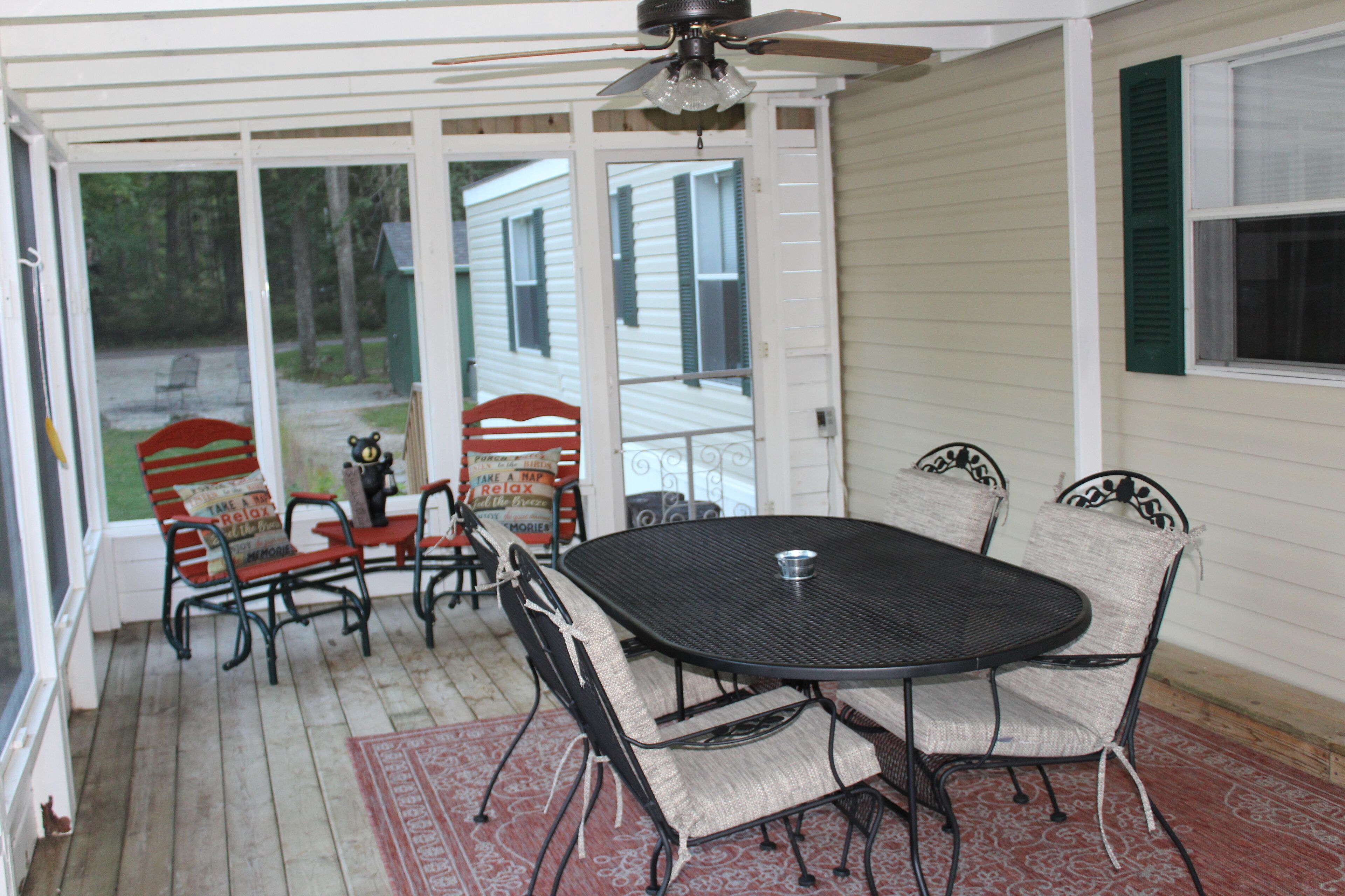 Opções para refeição ao ar livre