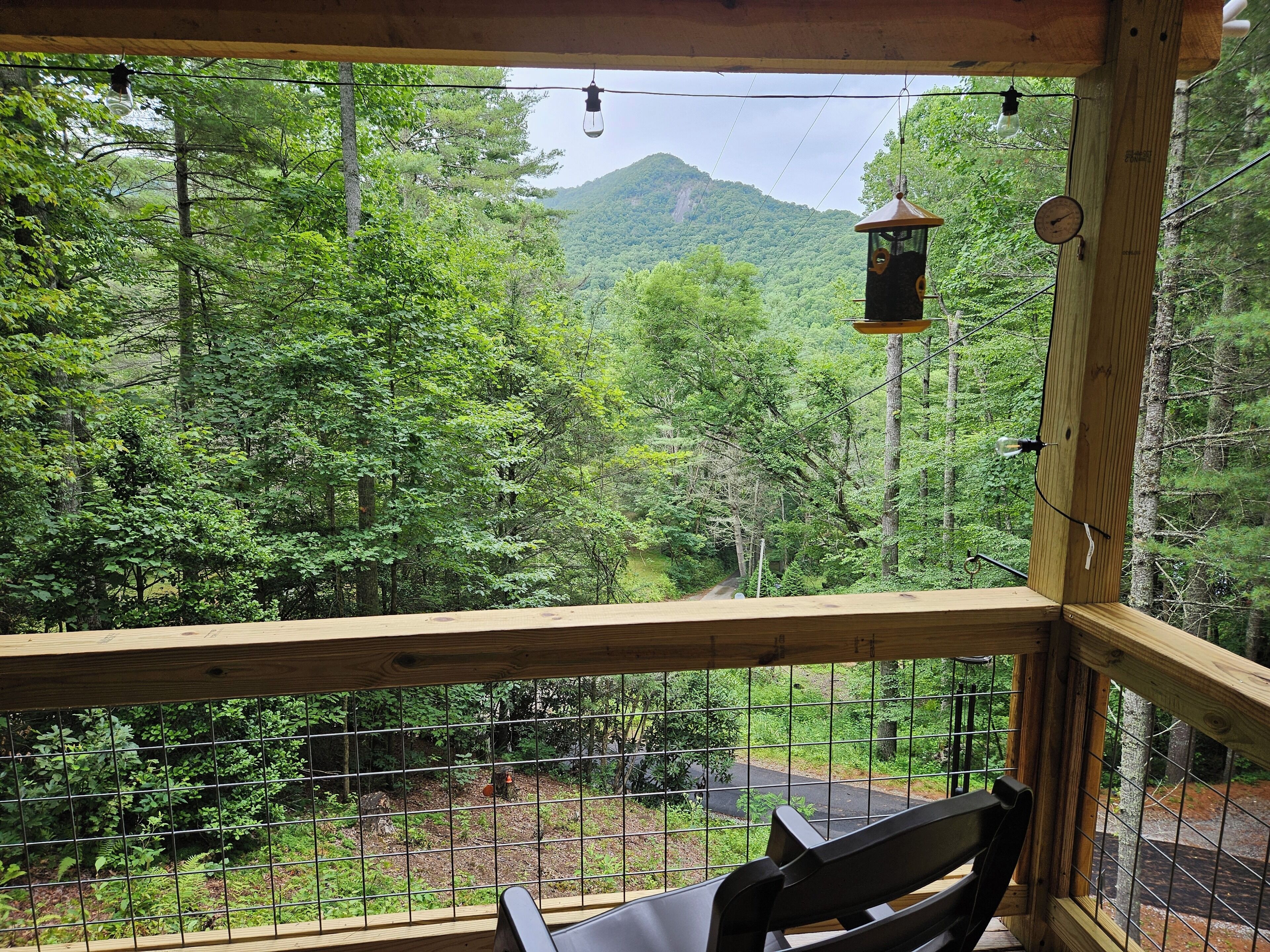 view from deck