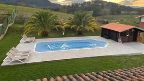Pool - Rural house (full rental) Chalet in Arcentales for 12 people (Arcentales)