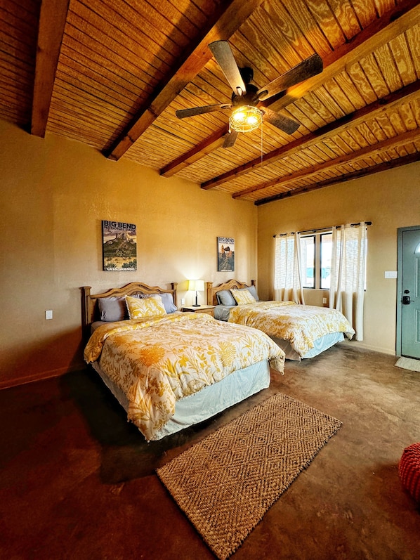 Wifi gratis y ropa de cama