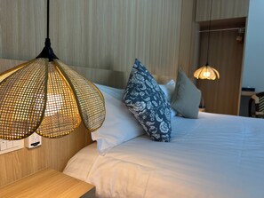 Familienhaus | 3 Schlafzimmer, Betten mit Memory-Foam-Matratzen, Schreibtisch