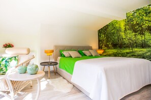 3 chambres, coffres-forts dans les chambres, fer et planche à repasser