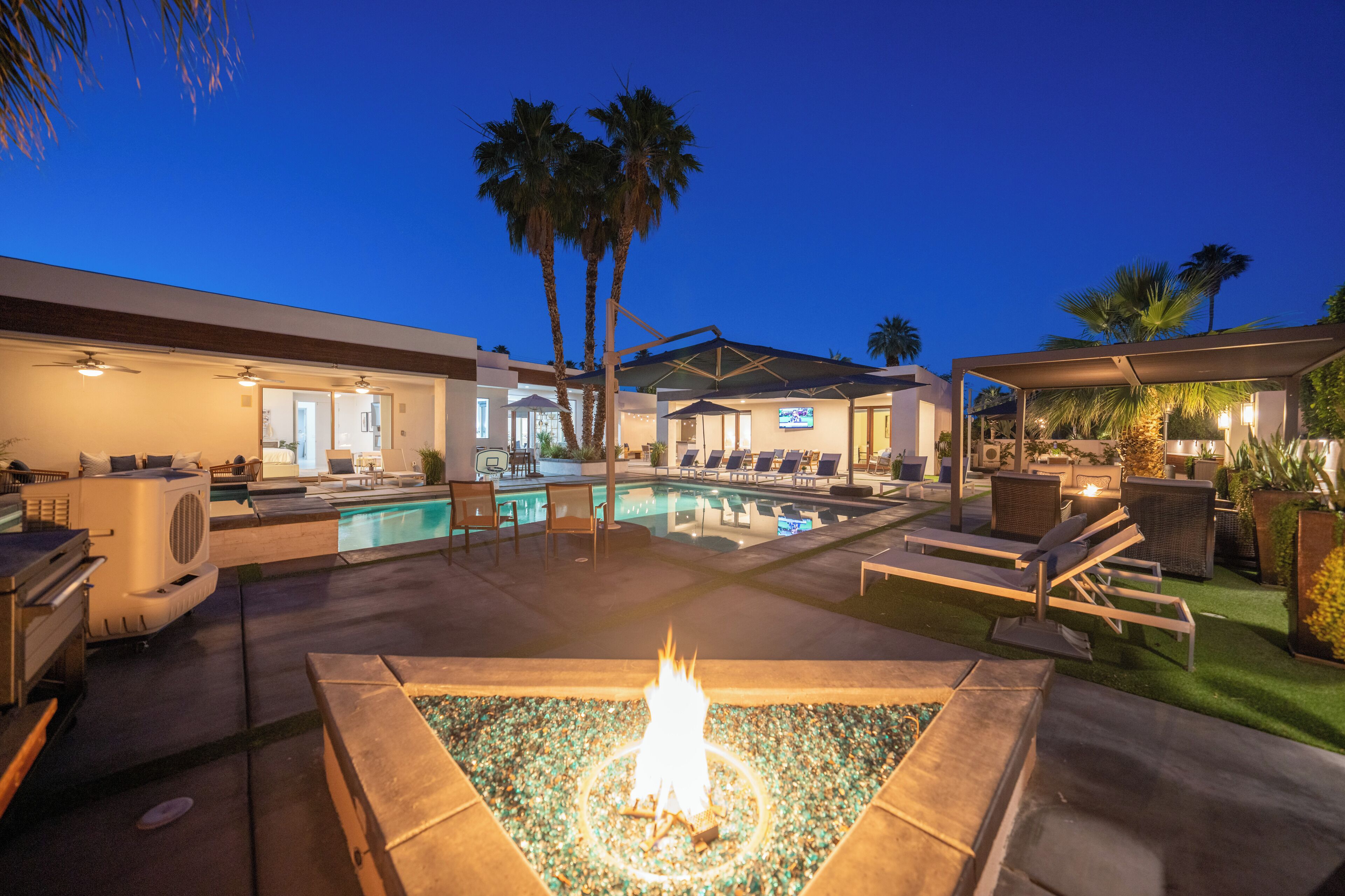 Außenpool, beheizter Pool