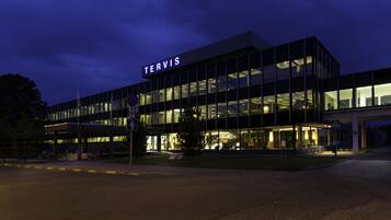 Façade de lâhĂ©bergement - soirĂ©e/nuit