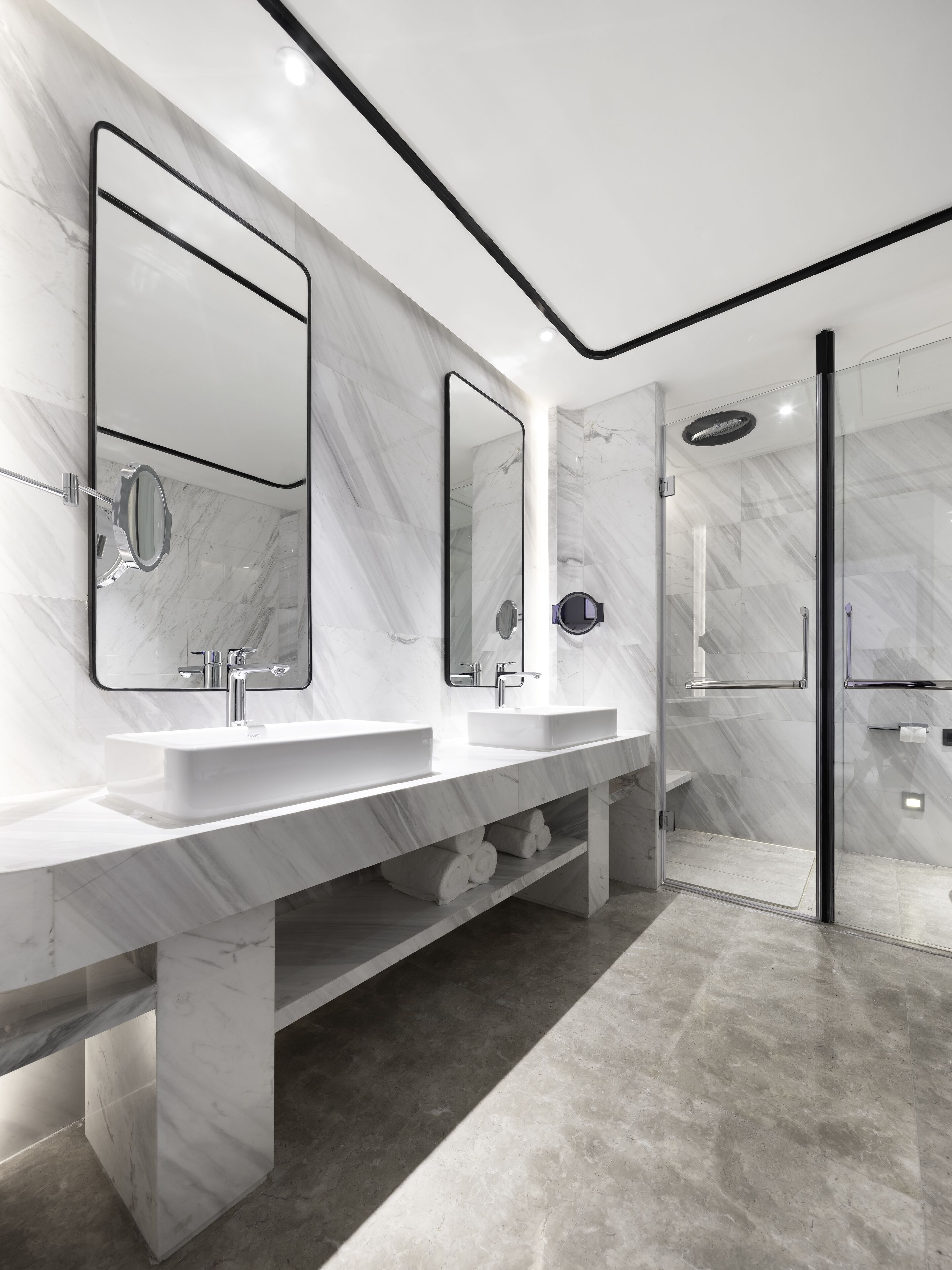 free toiletries, hair dryer, slippers, towels