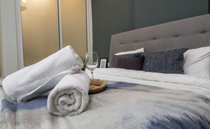 Appartamento City, 2 camere da letto (1) | Insonorizzazione, connessione Internet via cavo gratuita, lenzuola